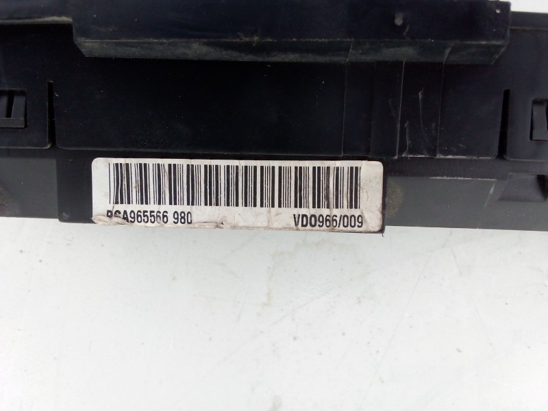 Recambio de cuadro instrumentos para citroën xsara (n1) 2.0 hdi 90 referencia OEM IAM 9655660980  