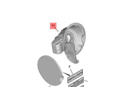 Recambio de tapa exterior combustible para peugeot 207/207+ (wa_, wc_) 1.4 referencia OEM IAM 151896  