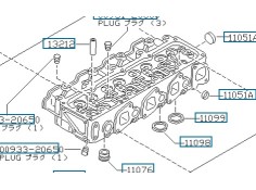 Recambio de culata para nissan cabstar e (tl_, vl_) 90.32, 90.28, 95.32, 95.28 (tl0) referencia OEM IAM 1103947N11  