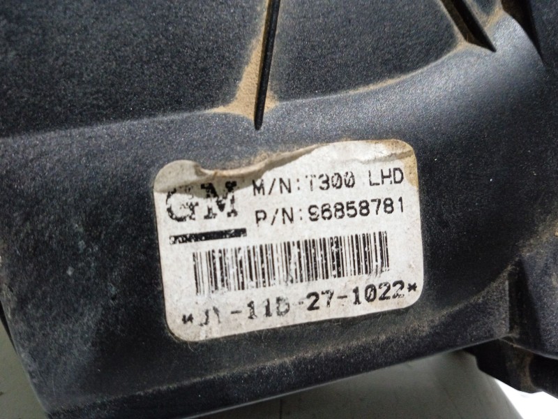 Recambio de pedal acelerador para chevrolet aveo berlina hatchback 1.2 cat referencia OEM IAM 96858781  