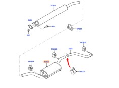 Recambio de tubo escape completo para ford focus ii (da_, hcp, dp) 1.6 referencia OEM IAM 1364171 1307932 1677746 / 1677736