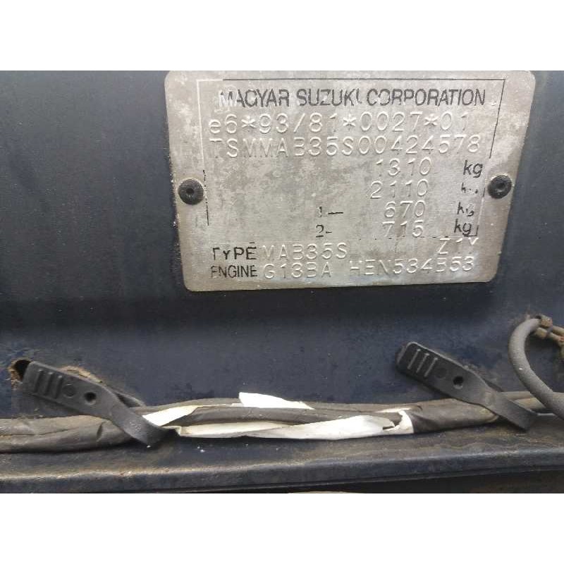 suzuki swift sf berlina (ea) gti   |   10.88 - ... | 1988 | 101 cv / 74 kw del año 1988