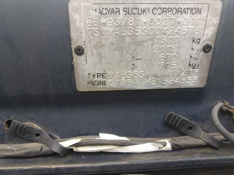 suzuki swift sf berlina (ea) gti   |   10.88 - ... | 1988 | 101 cv / 74 kw del año 1988