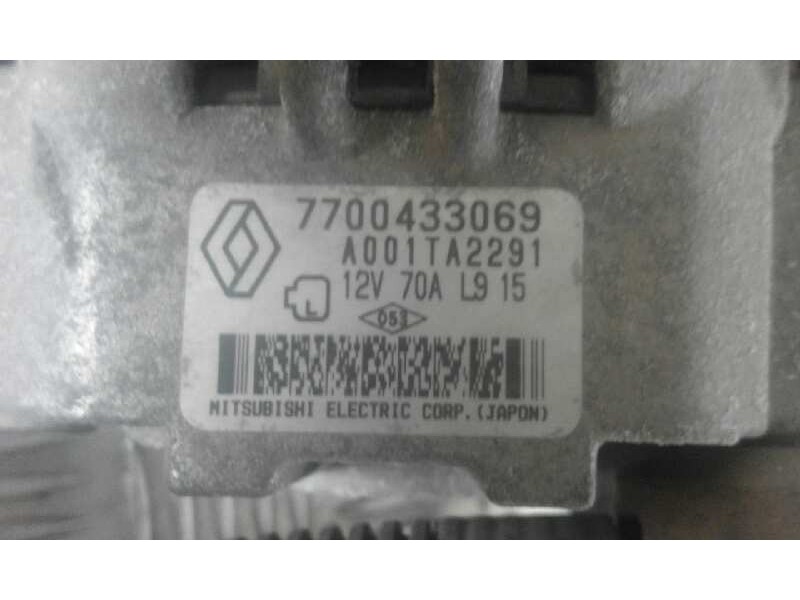 Recambio de alternador para renault clio ii fase i (b/cbo) 1.2   |   0.98 - ... | 1998 | 58 cv / 43 kw referencia OEM IAM   