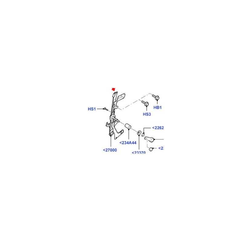 Recambio de elevalunas trasero derecho para ford fusion (ju_) 1.4 tdci referencia OEM IAM 1449293  