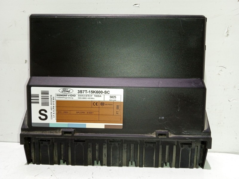 Recambio de modulo electronico para ford mondeo iii (b5y) 2.0 tdci referencia OEM IAM 3S7T15K600SC  