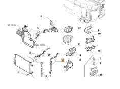 Recambio de tubos aire acondicionado para lancia lybra berlina referencia OEM IAM 51706988  