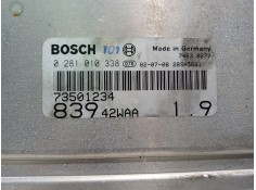 Recambio de centralita motor uce para lancia lybra berlina referencia OEM IAM 73501234 0281010338 / 46776086 KIT INMOVILIZADOR 2