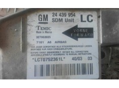 Recambio de centralita airbag para opel corsa c essentia   |   08.03 - 12.06 | 2003 - 2006 | 69 cv / 51 kw referencia OEM IAM 93 2