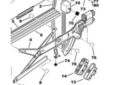 Recambio de elevalunas delantero derecho para peugeot 406 coupé (8c) 2.0 16v referencia OEM IAM 9222A7  