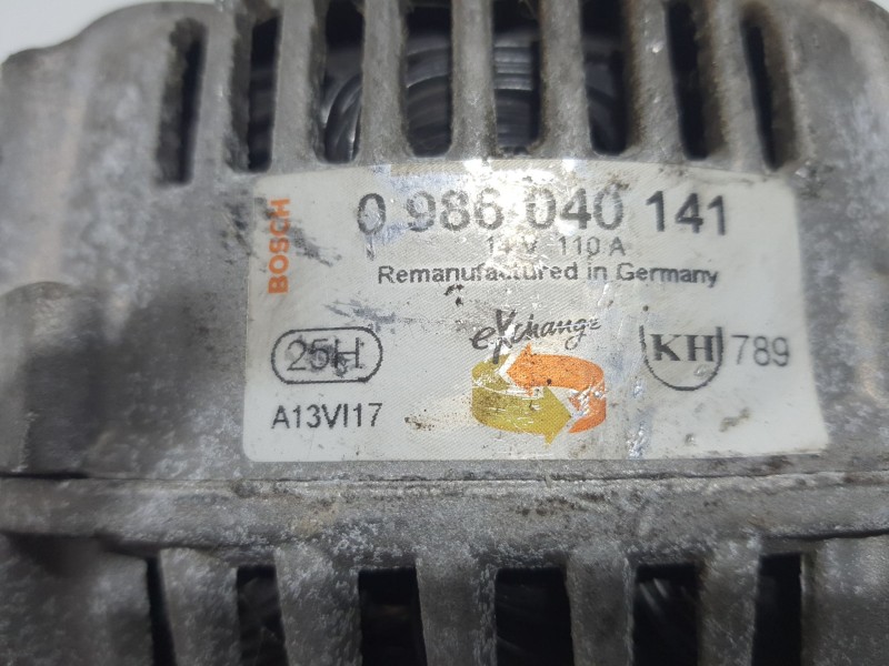 Recambio de alternador para renault safrane (b54) 2.2 cat referencia OEM IAM 7700856250 0986040141 