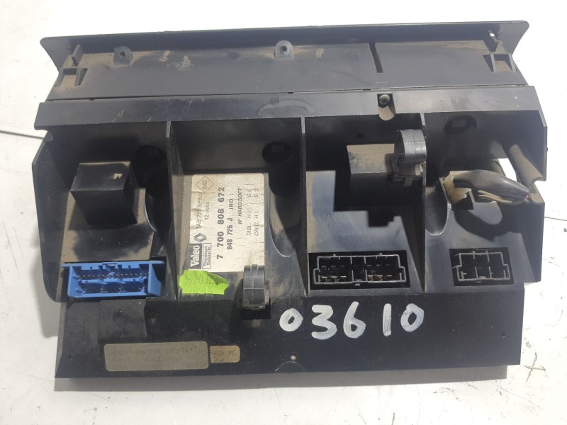 Recambio de mando climatizador para renault safrane (b54) 2.2 cat referencia OEM IAM 7700808672 848725 
