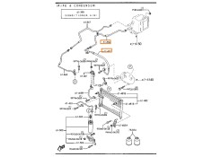 Recambio de tubos aire acondicionado para mazda 626 v hatchback (gf) 2.0 td (gffp) referencia OEM IAM GE6R61467A GE6R61462A 