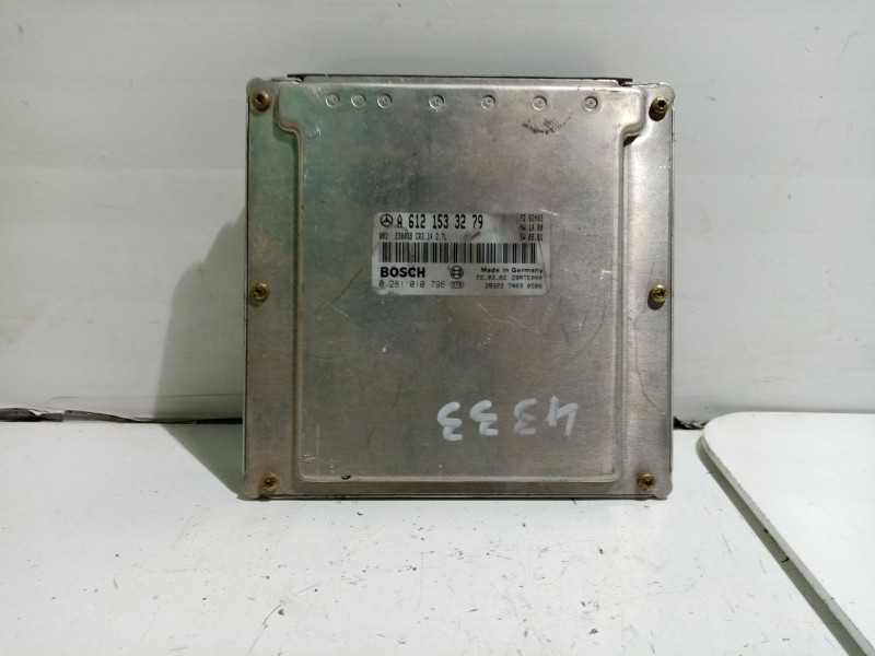 Recambio de centralita motor uce para mercedes-benz clase m (w163) 270 cdi (163.113) referencia OEM IAM 6121533279  0281010796