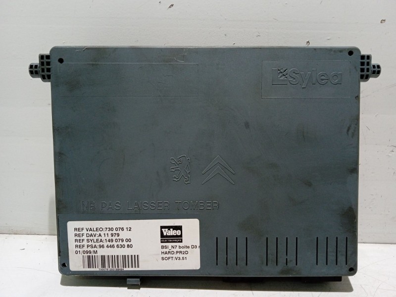 Recambio de centralita bsi para citroën xsara (n1) 1.9 d referencia OEM IAM 9644663080  