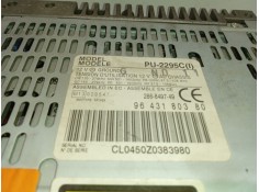 Recambio de sistema audio / radio cd para citroën xsara (n1) 1.9 d referencia OEM IAM 9643180380   2