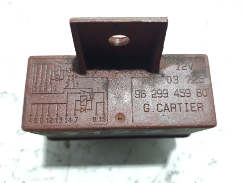 Recambio de rele inyeccion para suzuki santana 350 referencia OEM IAM 9629945980  