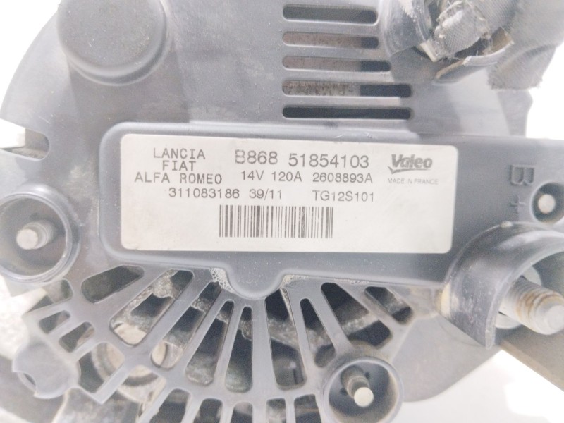 Recambio de alternador para peugeot bipper referencia OEM IAM 51854103 CAL15489AS 