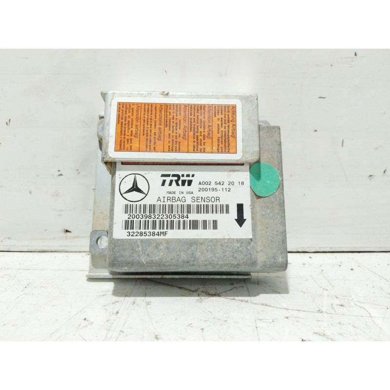 Recambio de centralita airbag para mercedes-benz clase m (w163) 320 (163.154) referencia OEM IAM A0025422018  