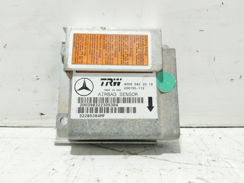 Recambio de centralita airbag para mercedes-benz clase m (w163) 320 (163.154) referencia OEM IAM A0025422018  