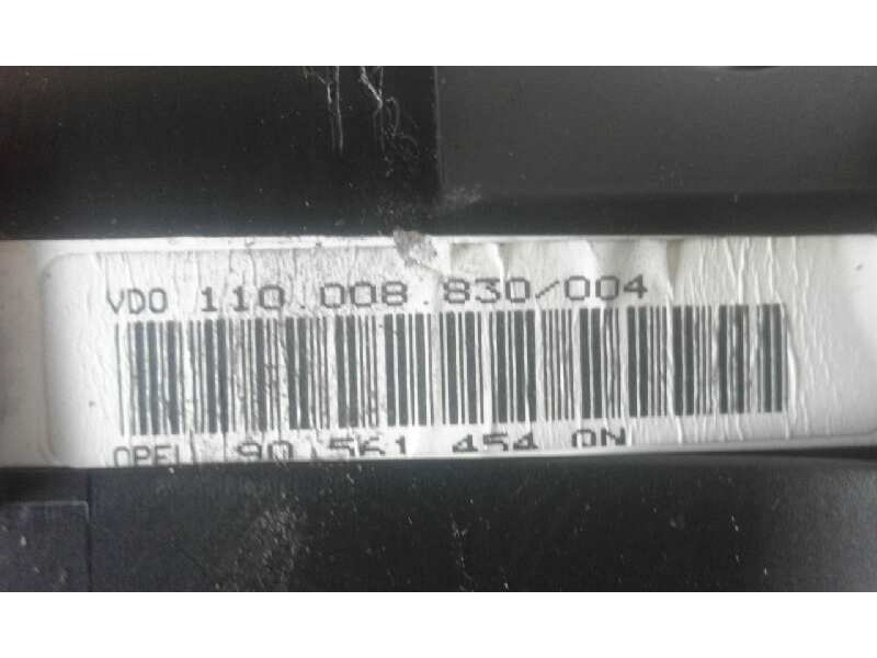 Recambio de cuadro instrumentos para opel astra g berlina comfort   |   02.98 - 12.03 | 1998 - 2003 | 101 cv / 74 kw referencia 