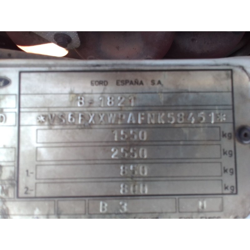 ford orion del año 1992