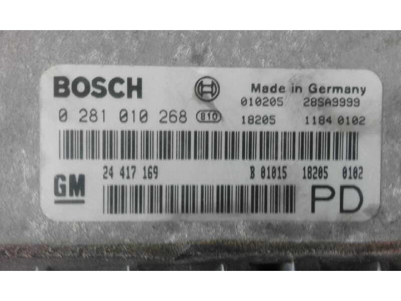 Recambio de centralita motor uce para opel zafira a 2.0 dti   |   0.99 - 0.05 | 1999 - 2005 | 101 cv / 74 kw referencia OEM IAM 