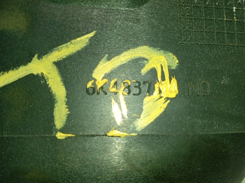 Recambio de maneta interior trasera derecha para seat cordoba vario (6k5) 1.9 sdi referencia OEM IAM 6K4837114  