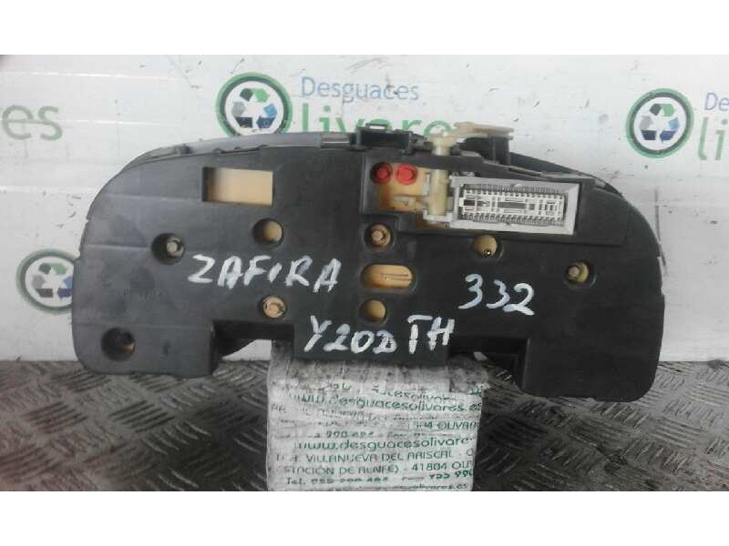 Recambio de cuadro instrumentos para opel zafira a 2.0 dti   |   0.99 - 0.05 | 1999 - 2005 | 101 cv / 74 kw referencia OEM IAM  