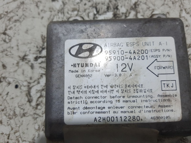 Recambio de modulo electronico para hyundai h 1 2.5 diesel referencia OEM IAM 959104A200  9593004A201