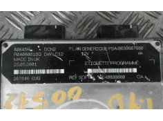 Recambio de centralita motor uce para peugeot 206 berlina 1.9 diesel   |   0.98 - ... | 1998 | 69 cv / 51 kw referencia OEM IAM  2