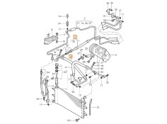 Recambio de tubos aire acondicionado para seat ibiza iii (6l1) 1.4 16v referencia OEM IAM 6Q1820743F 6Q0820744F 