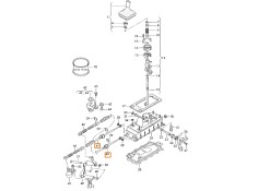 Recambio de varillaje cambio para seat ibiza iii (6l1) 1.4 16v referencia OEM IAM 6R0711265B 6Q0711266AC 6Q0711266AF