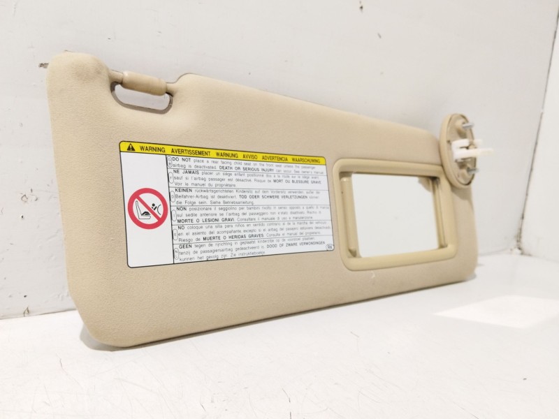 Recambio de parasol derecho para lexus is ii (_e2_) 250 (gse20) referencia OEM IAM 7431053180A0 7431053180A0 7431053180A0