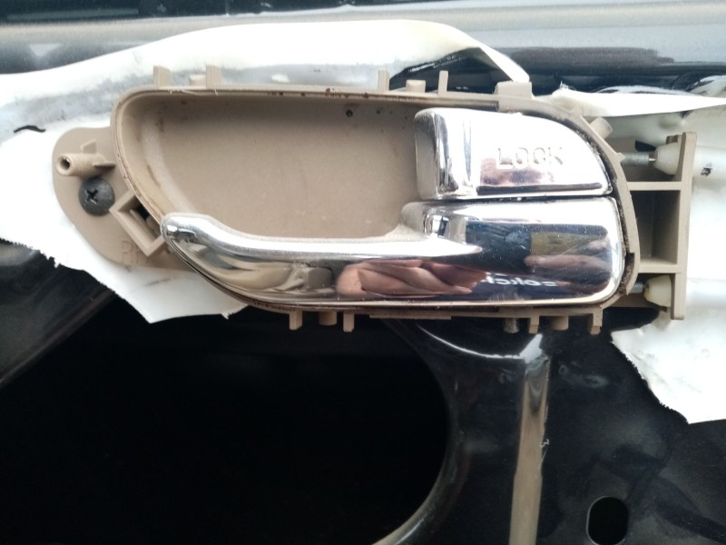 Recambio de maneta interior trasera derecha para ssangyong rodius i 2.7 xdi referencia OEM IAM 7242021001LAP  