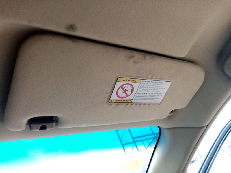 Recambio de parasol derecho para ssangyong rodius i 2.7 xdi referencia OEM IAM 7612021003ACP  