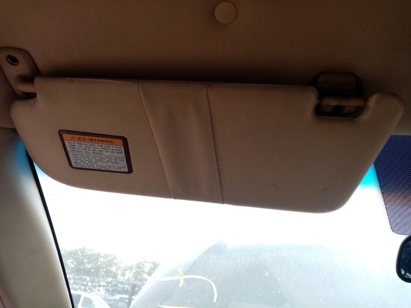 Recambio de parasol izquierdo para ssangyong rodius i 2.7 xdi referencia OEM IAM 7613021000  