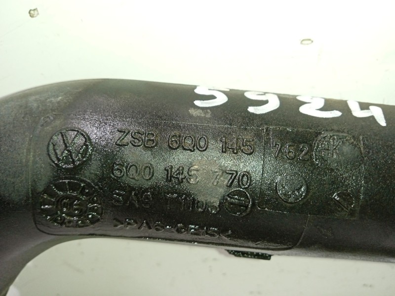 Recambio de tubo para vw polo (9n_, 9a_) 1.4 tdi referencia OEM IAM 6Q0145770 6Q0145762 