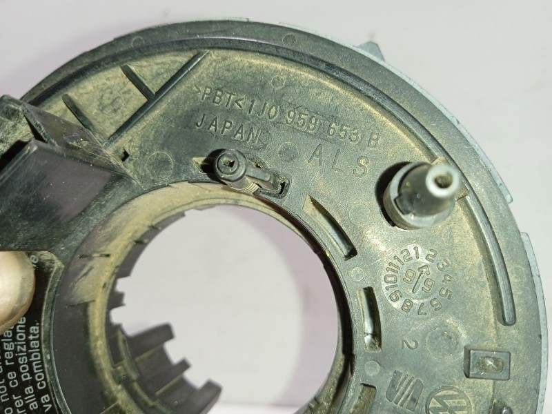 Recambio de anillo airbag para seat leon (1m1) 1.9 tdi referencia OEM IAM 1J0959653B  