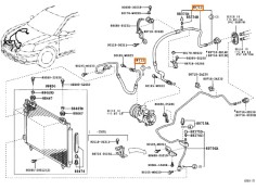 Recambio de tubos aire acondicionado para toyota avensis (_t25_) 1.8 (zzt251_) referencia OEM IAM 8871205280 8870305240 
