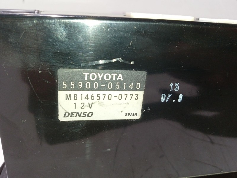 Recambio de mando climatizador para toyota avensis (_t25_) 1.8 (zzt251_) referencia OEM IAM 5590205050H  