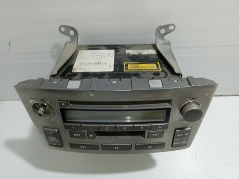 Recambio de sistema audio / radio cd para toyota avensis (_t25_) 1.8 (zzt251_) referencia OEM IAM 8612005081  