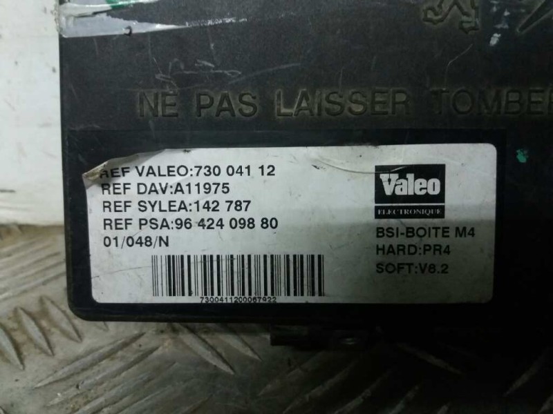 Recambio de caja reles / fusibles para  referencia OEM IAM 73004112 9642409880 