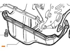 Recambio de carter para fiat punto (188_) 1.2 60 (188.030, .050, .130, .150, .230, .250) referencia OEM IAM 46515152  