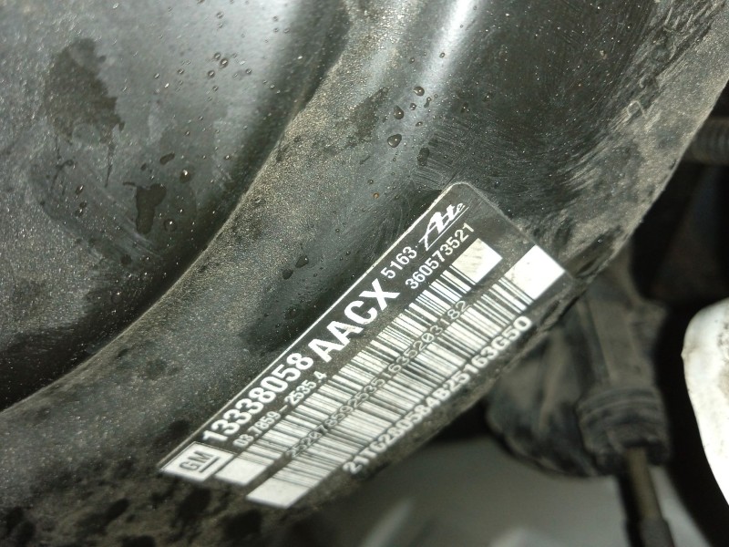 Recambio de servofreno para opel astra j (p10) 2.0 cdti (68) referencia OEM IAM 5544020  