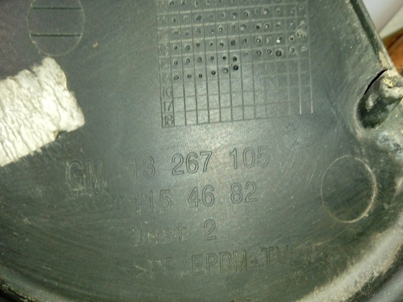 Recambio de moldura para opel astra j (p10) 2.0 cdti (68) referencia OEM IAM 13267105  