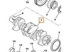 Recambio de cigueñal para citroën c3 i (fc_, fn_) 1.1 i referencia OEM IAM 0501J4  