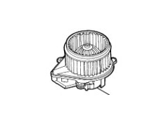 Recambio de ventilador calefaccion para fiat punto (188_) 1.2 60 (188.030, .050, .130, .150, .230, .250) referencia OEM IAM 4672 2