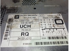 Recambio de sistema audio / radio cd para opel zafira b furgoneta/monovolumen (a05) 1.7 cdti van (m75) referencia OEM IAM 497316 2