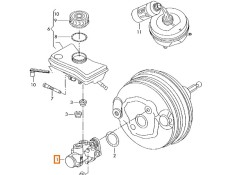 Recambio de bomba freno para audi a4 b6 avant (8e5) 2.5 tdi referencia OEM IAM 8E0611021  